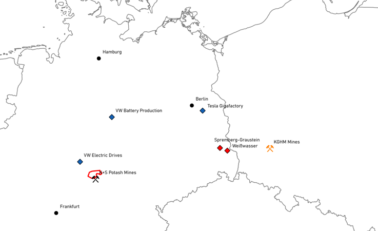 The KSS Project is located in the state of Hessen